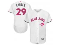 Blue Jays #29 Joe Carter White Flexbase Authentic Collection 2016 Mother Day Stitched Baseball Jersey