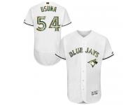 Blue Jays #54 Roberto Osuna White Flexbase Authentic Collection 2016 Memorial Day Stitched Baseball Jersey