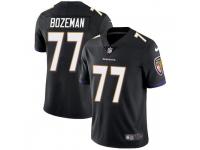 Bradley Bozeman Baltimore Ravens Men's Limited Alternate Vapor Untouchable Nike Jersey - Black