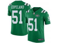 Brandon Copeland Limited Green Men's Jersey - Football New York Jets #51 Rush Vapor Untouchable