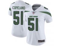 Brandon Copeland Limited White Road Women's Jersey - Football New York Jets #51 Vapor Untouchable