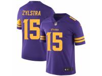 Brandon Zylstra Men's Minnesota Vikings Nike Color Rush Jersey - Limited Purple