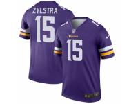 Brandon Zylstra Men's Minnesota Vikings Nike Jersey - Legend Vapor Untouchable Purple
