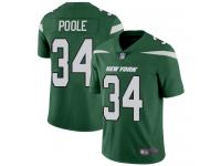 Brian Poole Limited Green Home Men's Jersey - Football New York Jets #34 Vapor Untouchable