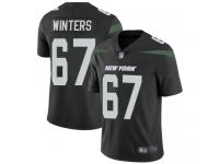 Brian Winters Limited Black Alternate Men's Jersey - Football New York Jets #67 Vapor Untouchable