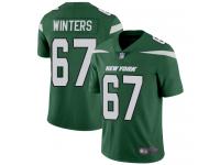 Brian Winters Limited Green Home Men's Jersey - Football New York Jets #67 Vapor Untouchable