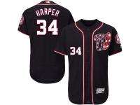 Bryce Harper Washington Nationals Majestic Flexbase Authentic Collection Player Jersey - Navy