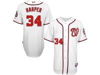 Bryce Harper Washington Nationals Majestic Home 6300 Player Authentic Jersey - White