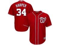 Bryce Harper Washington Nationals Majestic Youth Official 2015 Cool Base Player Jersey - Red
