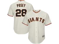 Buster Posey #28 San Francisco Giants Majestic Big & Tall Cool Base Player Jersey - Cream
