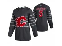 Calgary Flames #5 Mark Giordano 2020 NHL All-Star Game Gray Jersey Men's