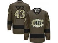 Canadiens #43 Mike Weaver Green Salute to Service Stitched NHL Jersey