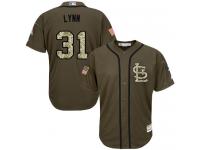 Cardinals #31 Lance Lynn Green Salute to Service Stitched Baseball Jersey