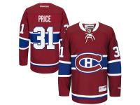 Carey Price Montreal Canadiens Reebok 2015-16 Home Premier Jersey - Red