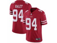 Charles Haley Men's San Francisco 49ers Nike Team Color Vapor Untouchable Jersey - Limited Red
