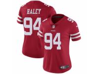 Charles Haley Women's San Francisco 49ers Nike Team Color Vapor Untouchable Jersey - Limited Red