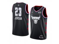 Chicago Bulls #23 Black Michael Jordan 2019 All-Star Game Swingman Finished Jersey Men's