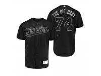 Chicago White Sox Eloy Jimenez The Big Baby Black 2019 Players' Weekend Jersey