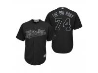 Chicago White Sox Eloy Jimenez The Big Baby Black 2019 Players' Weekend Jersey