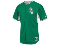 Chicago White Sox Majestic Cool Base Celtic Batting Practice Jersey - Green