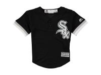 Chicago White Sox Majestic Toddler Cool Base Henley Jersey - Black
