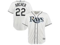 Chris Archer Tampa Bay Rays Majestic 2015 Cool Base Player Jersey - White