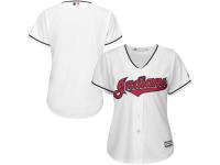 Cleveland Indians Majestic Women's 2015 Cool Base Jersey - White