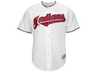 Cleveland Indians Majestic Youth Official Cool Base Team Jersey - White