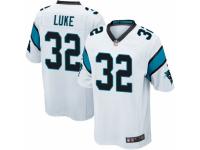 Cole Luke Men's Carolina Panthers Nike Jersey - Game White