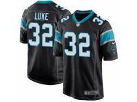Cole Luke Men's Carolina Panthers Nike Team Color Jersey - Game Black