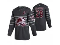 Colorado Avalanche #29 Nathan MacKinnon 2020 NHL All-Star Game Gray Jersey Men's