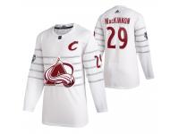 Colorado Avalanche #29 Nathan MacKinnon 2020 NHL All-Star Game White Jersey Men's