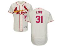 Cream Lance Lynn Men #31 Majestic MLB St. Louis Cardinals Flexbase Collection Jersey