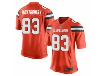 D.J. Montgomery Men's Cleveland Browns Nike Alternate Jersey - Game Orange