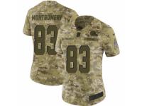 D.J. Montgomery Women's Cleveland Browns Nike 2018 Salute to Service Jersey - Limited Camo