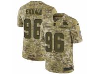 Daniel Ekuale Men's Cleveland Browns Nike 2018 Salute to Service Jersey - Limited Camo