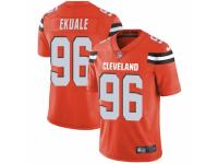 Daniel Ekuale Men's Cleveland Browns Nike Alternate Vapor Untouchable Jersey - Limited Orange
