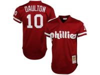 Darren Daulton Philadelphia Phillies Mitchell & Ness Cooperstown Mesh Batting Practice Jersey - Red