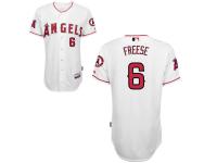 David Freese Los Angeles Angels of Anaheim Majestic Home 6300 Player Authentic Jersey - White