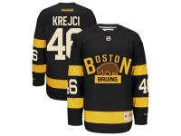 David Krejci Boston Bruins Reebok 2016 Winter Classic Premier Jersey - Black