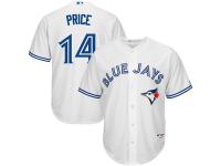 David Price Toronto Blue Jays Majestic Authentic Player Jersey - White