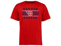 Dayton Flyers Big & Tall Micro Mesh T-Shirt - Red