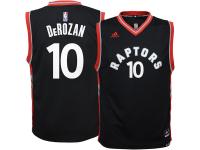 DeMar DeRozan Toronto Raptors adidas Alternate Replica Jersey - Black
