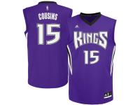 DeMarcus Cousins Sacramento Kings adidas Replica Jersey - Purple