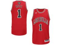 Derrick Rose Chicago Bulls adidas Noches Ene-Be-A Swingman Jersey - Red
