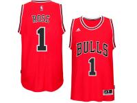 Derrick Rose Chicago Bulls adidas Player Swingman Road Jersey - Red