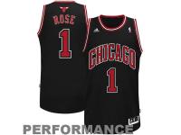 Derrick Rose Chicago Bulls adidas Youth Swingman Alternate Jersey - Black