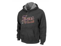 Detroit Tigers Pullover Hoodie Dark Gray