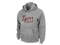 Detroit Tigers Pullover Hoodie Gray
