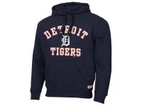 Detroit Tigers Stitches Fastball Fleece Pullover Hoodie Navy Blue